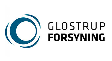 Logo for Glostrup Forsyning, som WASYS A/S laver vandautomation for