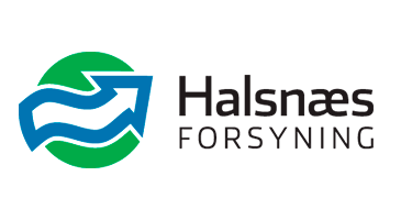 Logo for Halsnæs Forsyning, som WASYS A/S laver vandautomation for