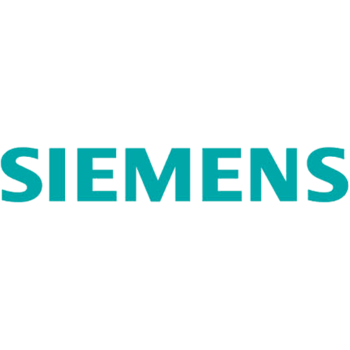 Logo for Siemens, som WASYS produkter fra til vandautomation