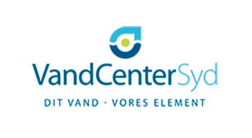 Logo for Vand Center Syd - forsyningsselskab som WASYS A/S laver vandautomation for